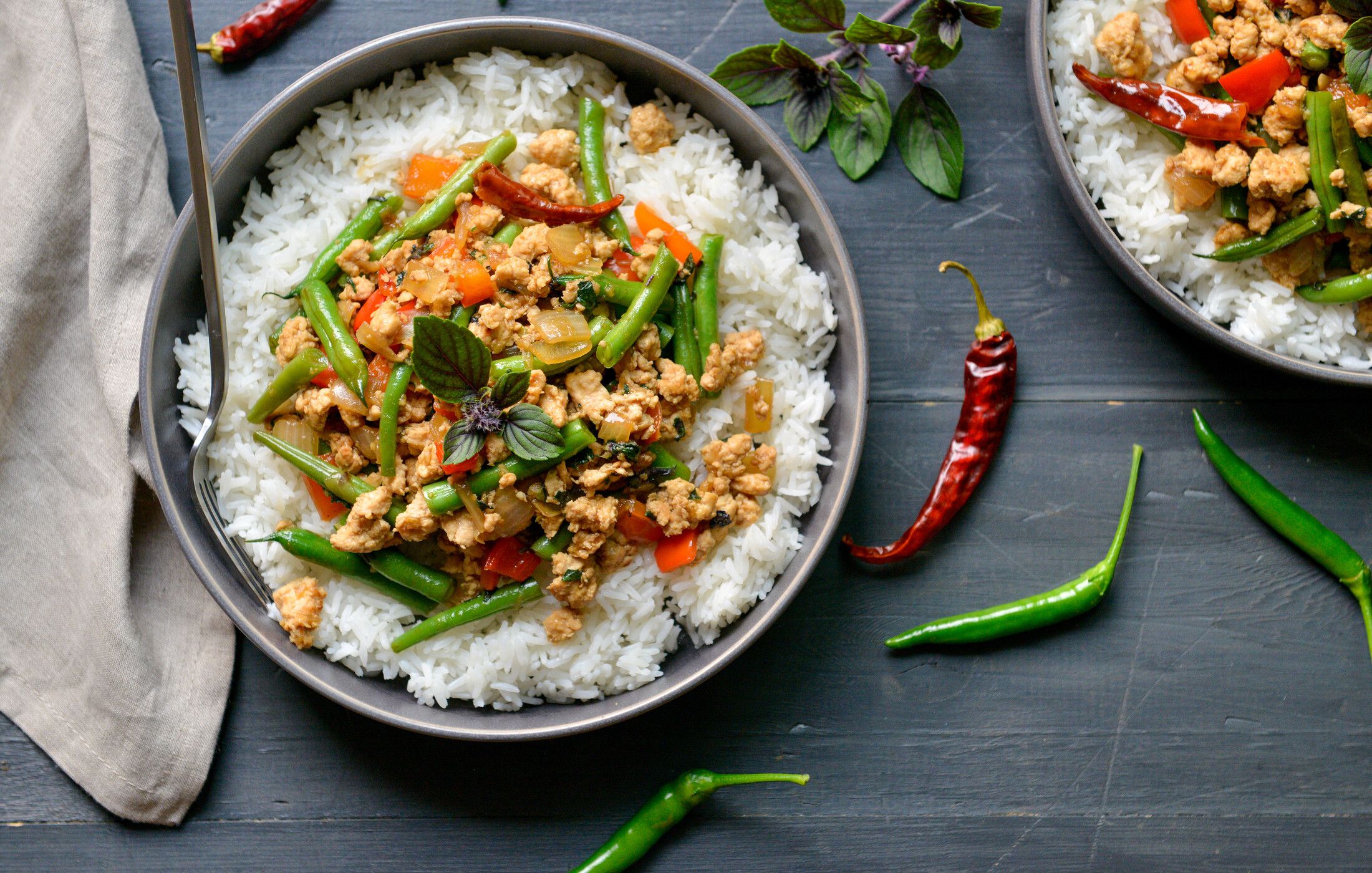 Spicy Thai Basil Chicken Pad Krapow Gai Nourishing Meals